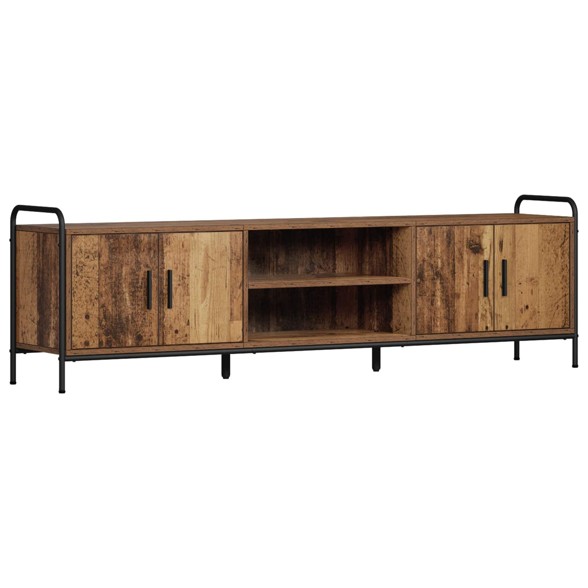 TV Cabinet 167.5 x 33 x 50 cm Old Wood Engineered Wood