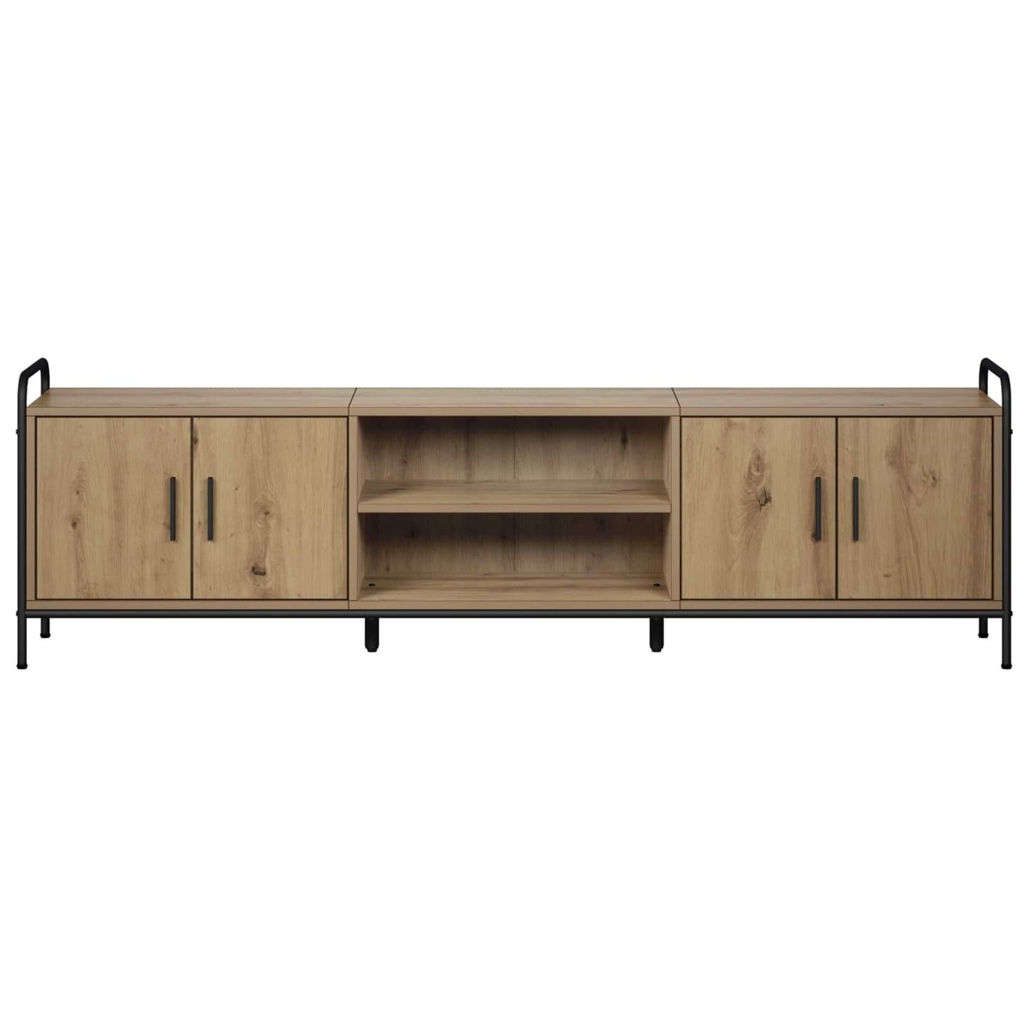 TV Cabinet 167.5 x 33 x 50 cm Artisan Oak Engineered Wood