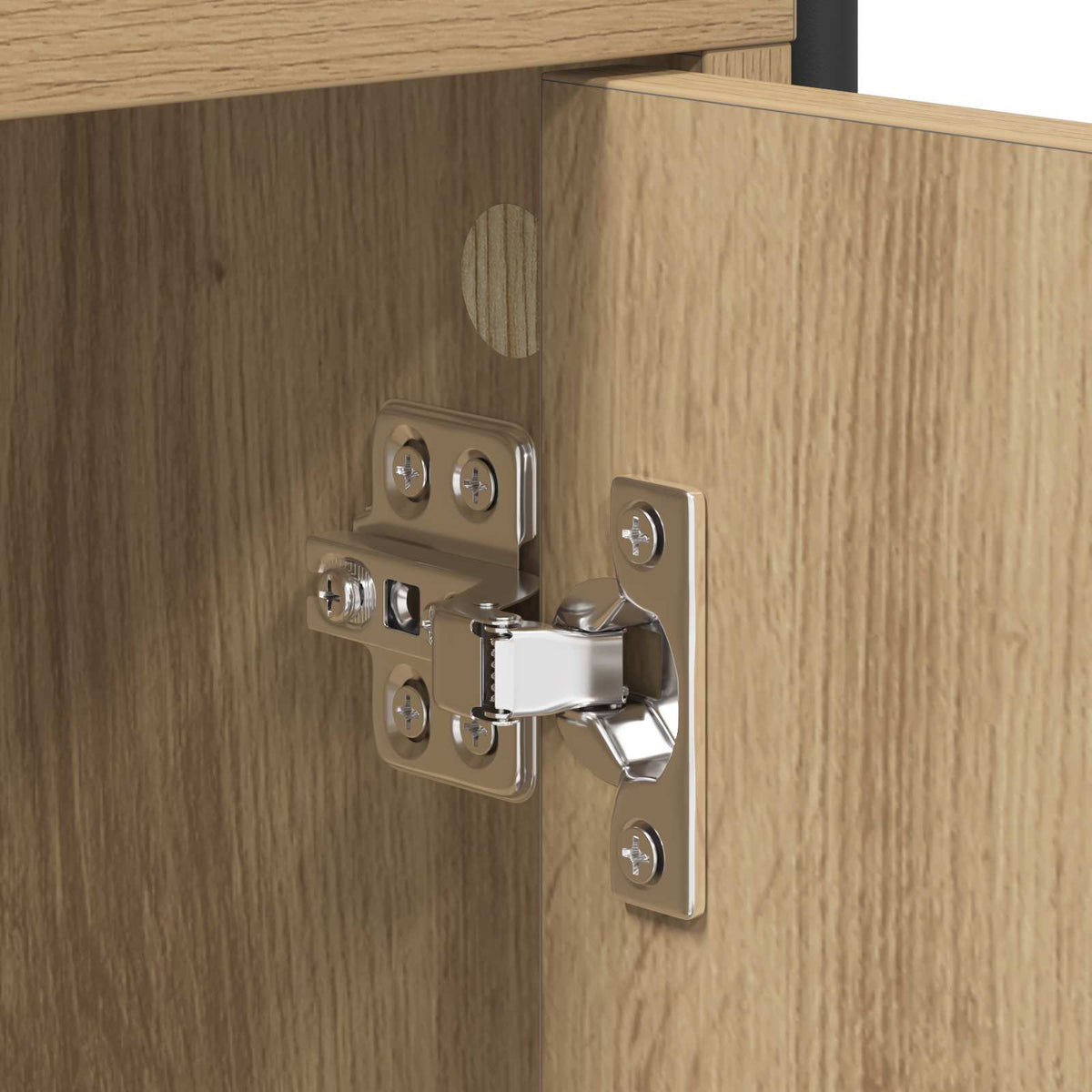 TV Cabinet 79.5 x 33 x 50 cm Artisan Oak Engineered Wood
