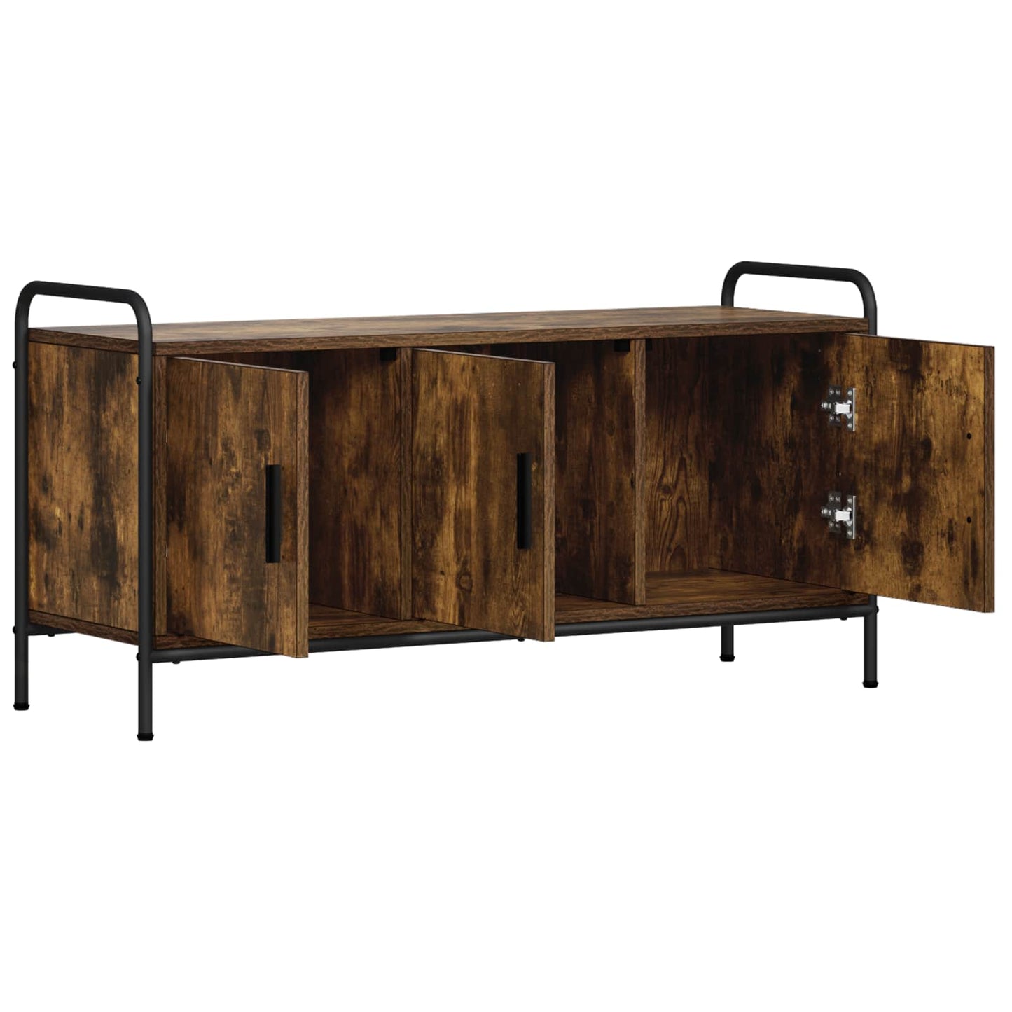 TV Cabinet 99 x 33 x 50 cm Smoked Oak Engineered Wood
