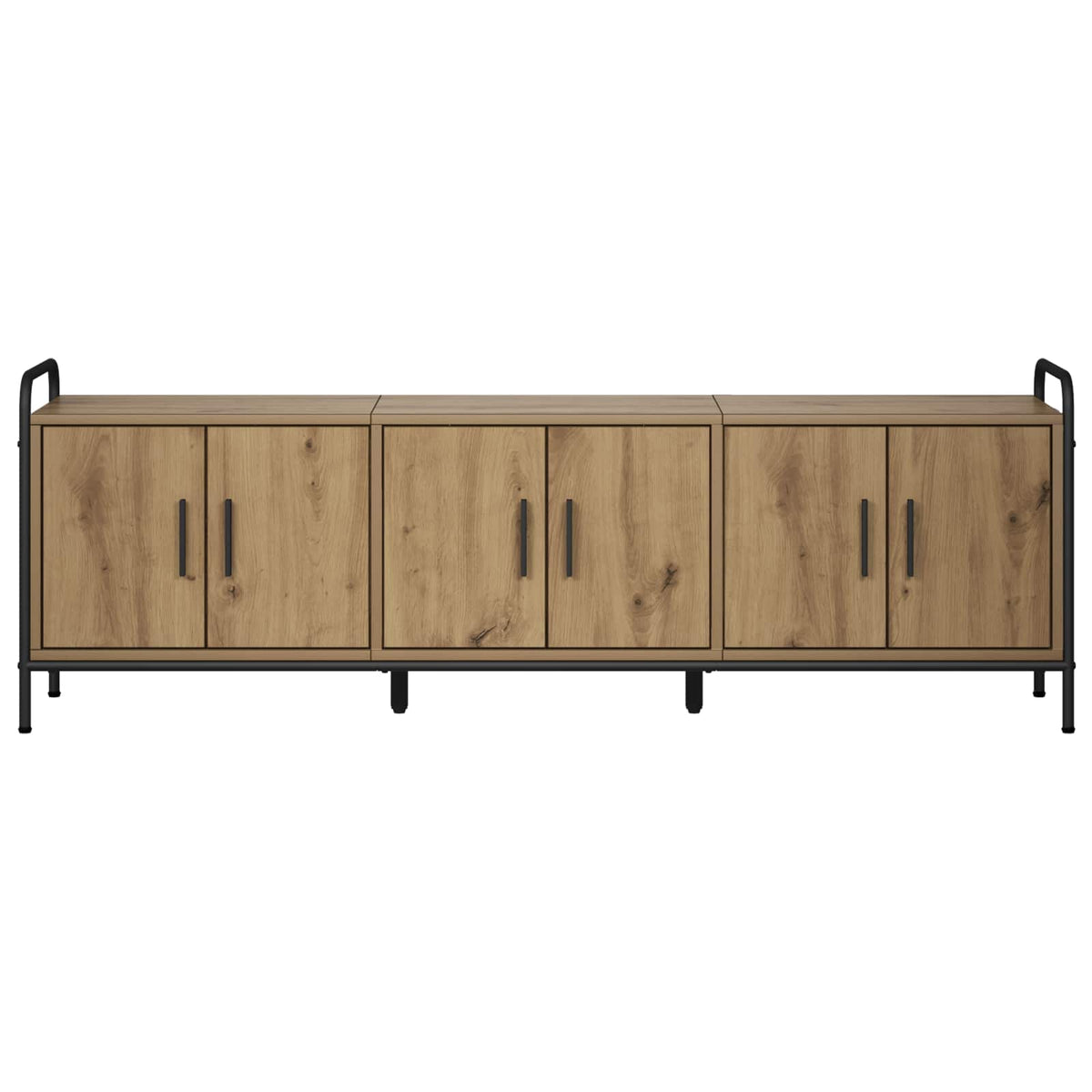 TV Cabinet 146 x 33 x 50 cm Artisan Oak Engineered Wood