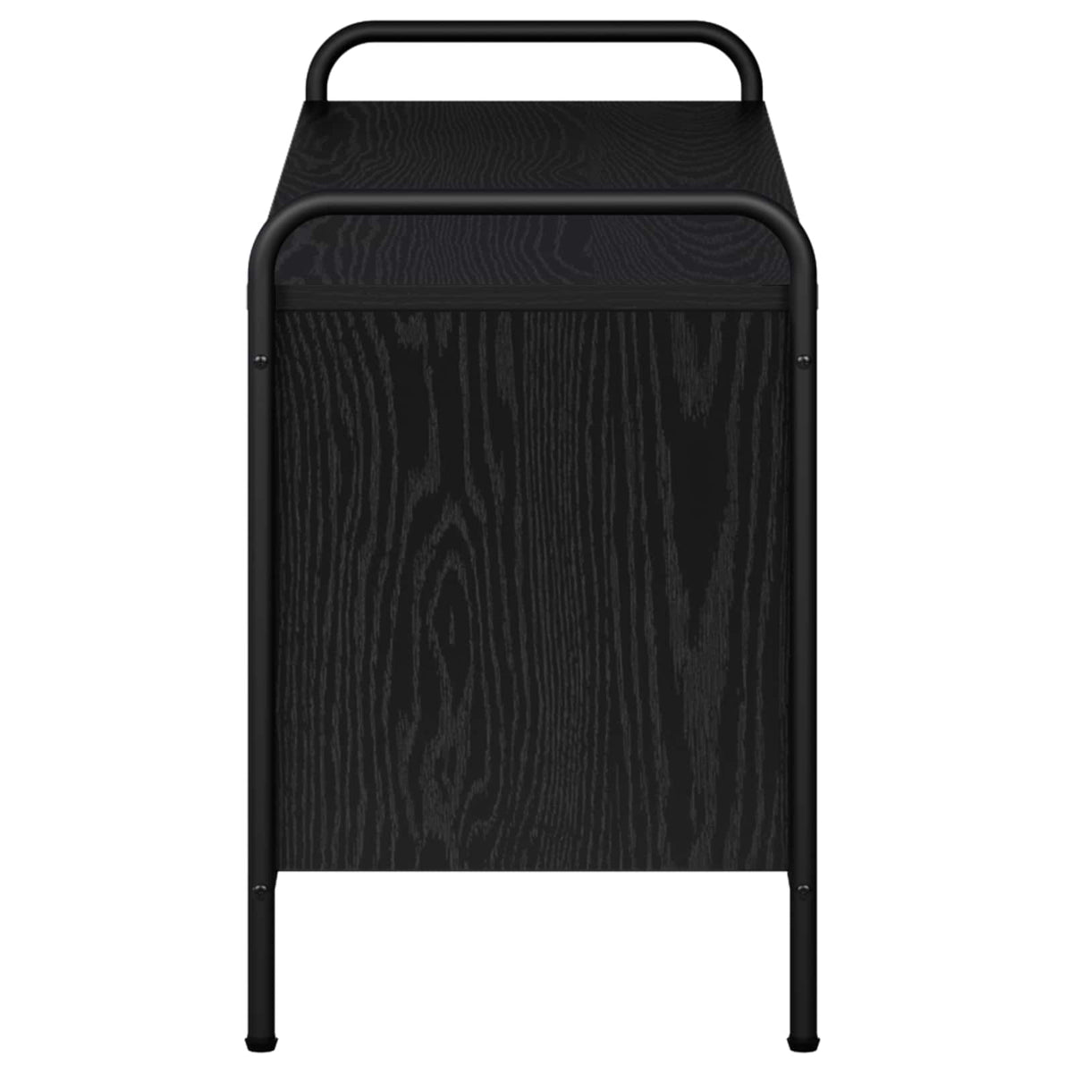 TV Cabinet 80 x 39.5 x 50 cm Black Oak Engineered Wood