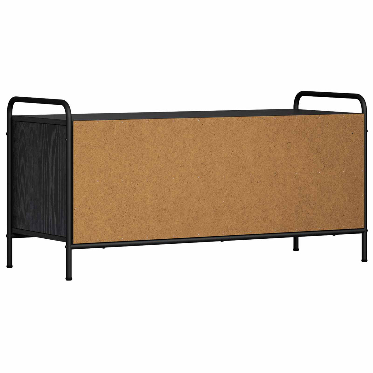 TV Cabinet 100 x 39.5 x 50 cm Black Oak Engineered Wood