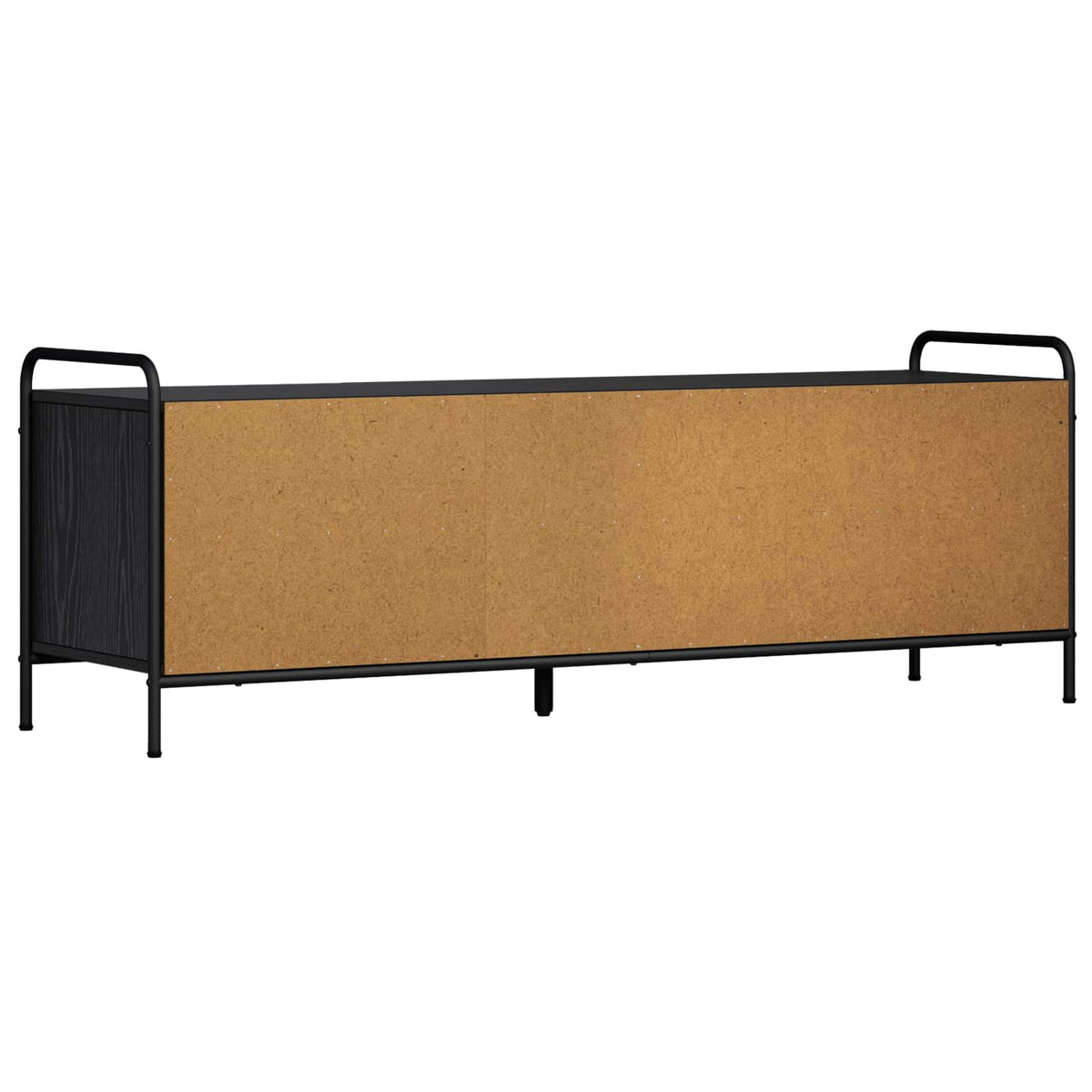 TV Cabinet 140 x 39.5 x 50 cm Black Oak Engineered Wood