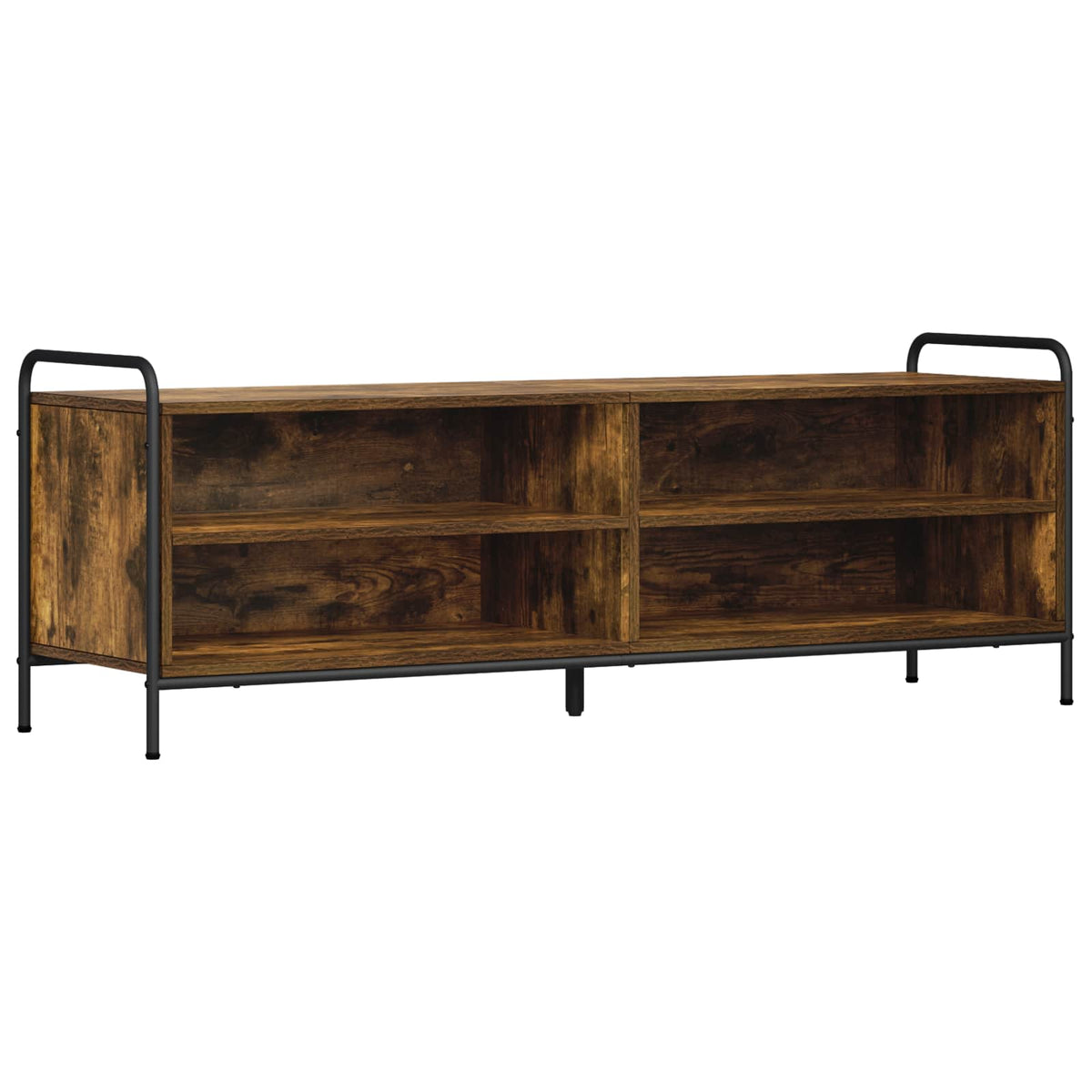 TV Cabinet 140 x 39.5 x 50 cm Smoked Oak Engineered Wood