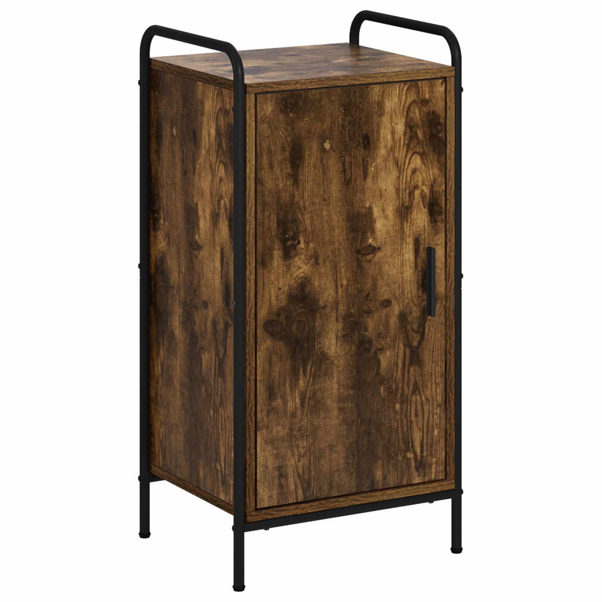 Sideboard Smoked Oak 40 x 33 x 80.5 cm Engineered Wood