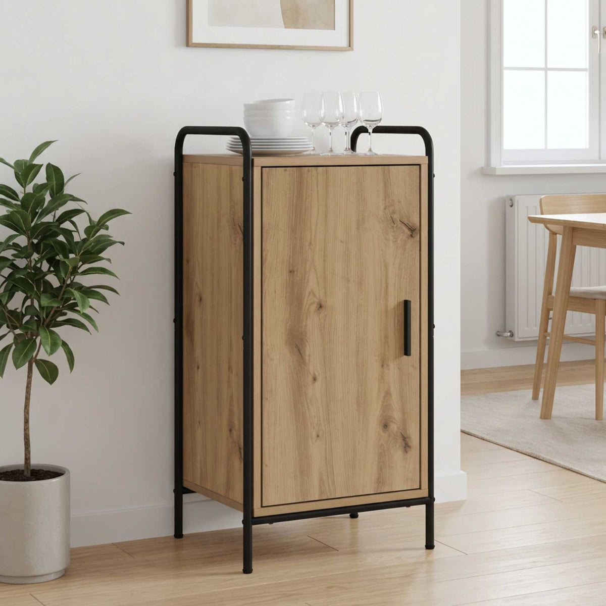 Sideboard Artisan Oak 40 x 33 x 80.5 cm Engineered Wood