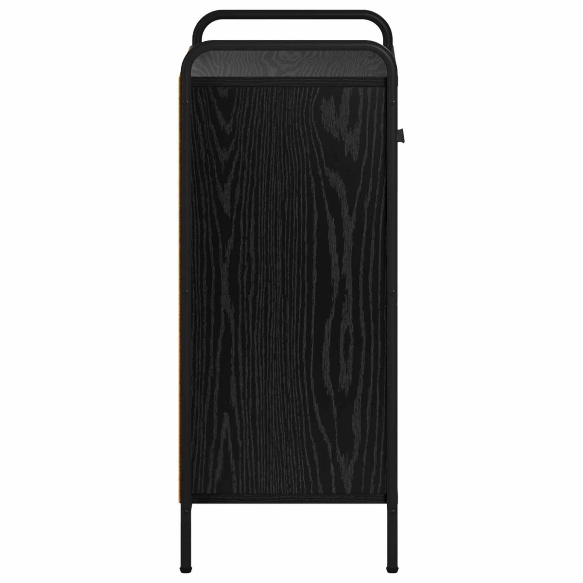 Sideboard Black Oak 40 x 33 x 80.5 cm Engineered Wood