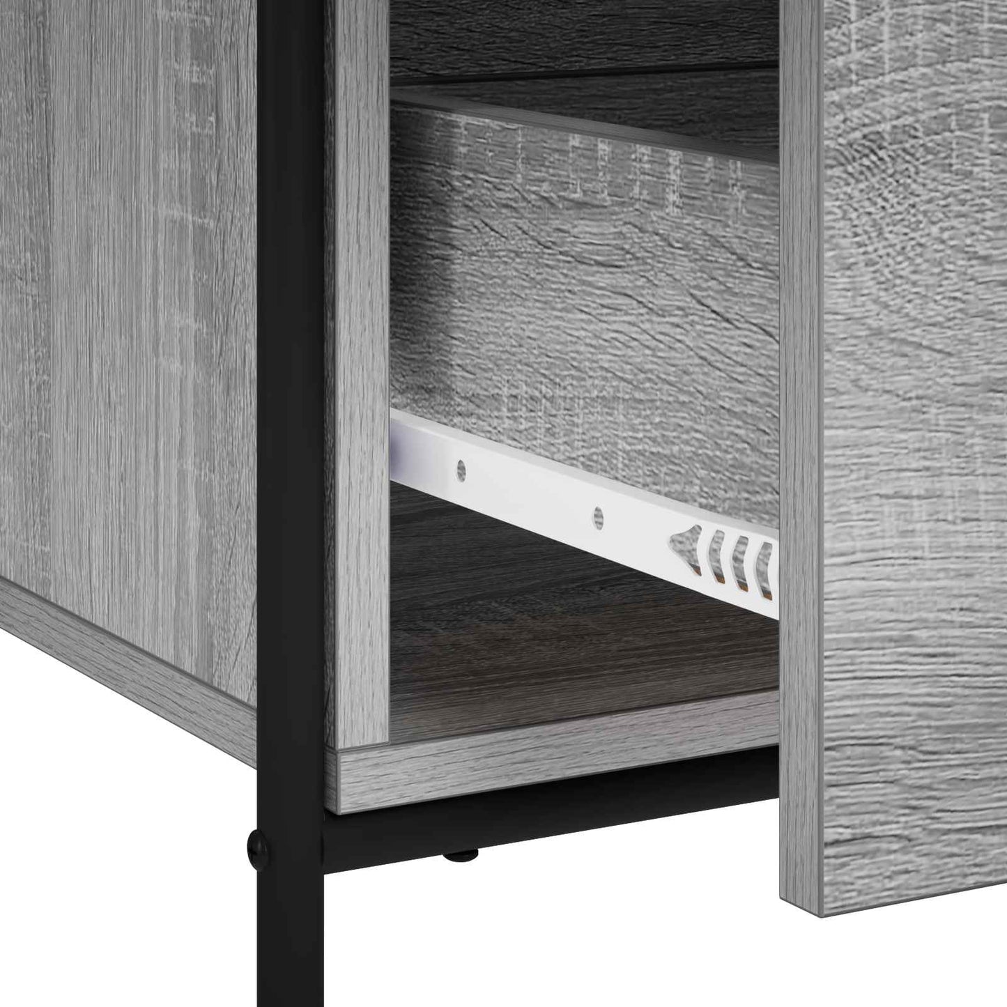 Sideboard Grey Sonoma 73 x 33 x 81 cm Engineered Wood