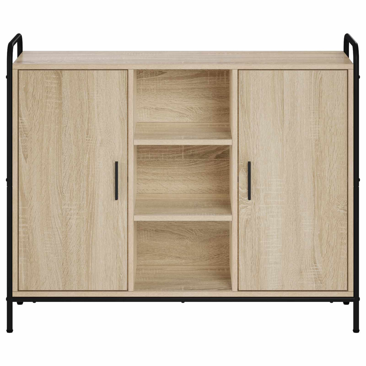 Sideboard Sonoma Oak 98.5 x 33 x 81 cm Engineered Wood