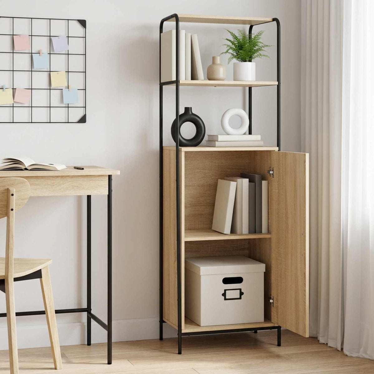 Highboard Sonoma Oak 40 x 33 x 161 cm Engineered Wood