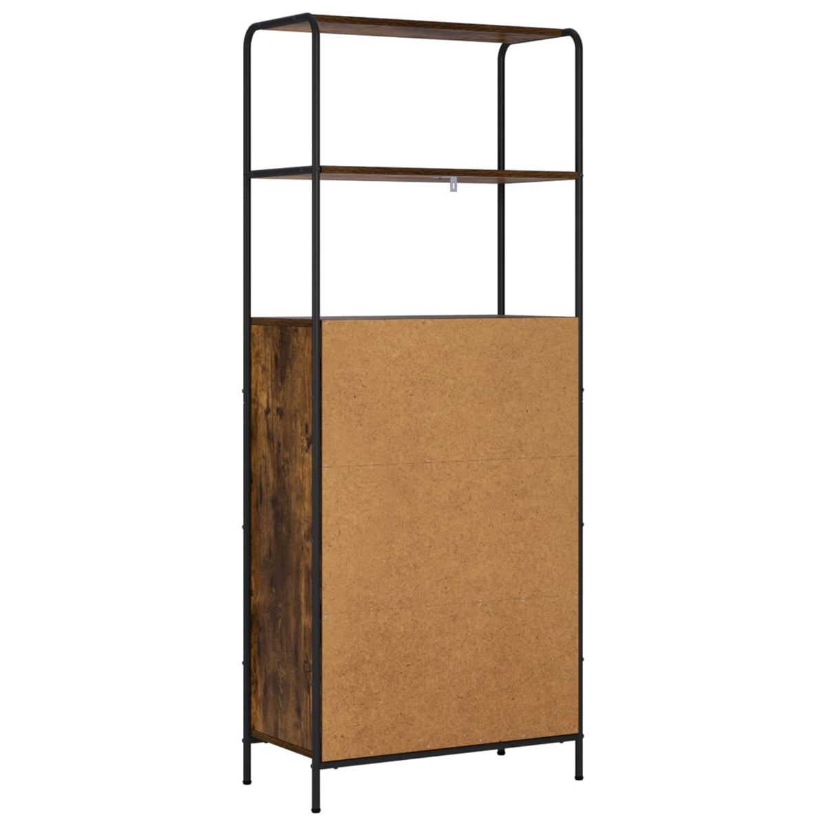 Highboard Smoked Oak 65 x 33 x 161 cm Engineered Wood