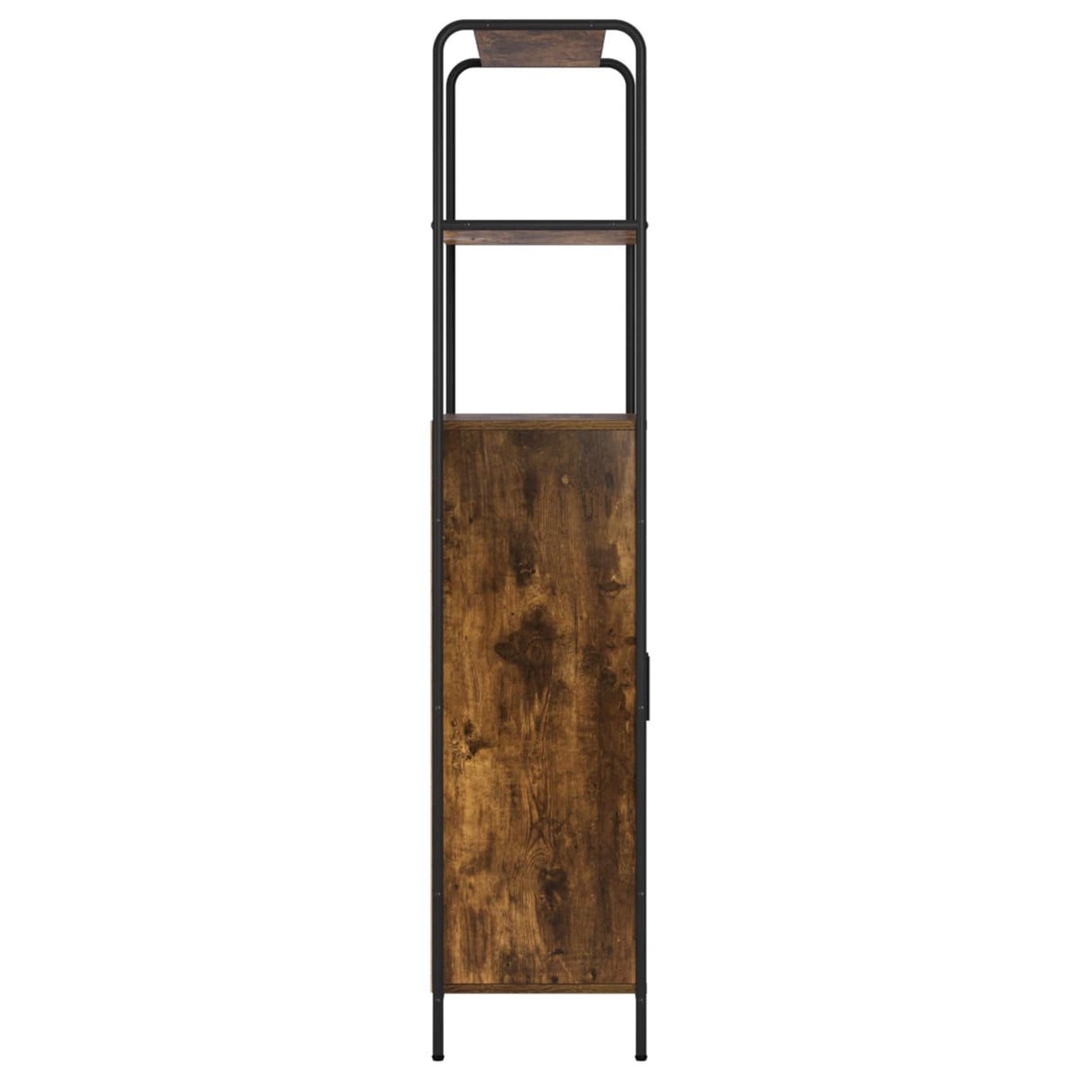 Highboard Smoked Oak 65 x 33 x 161 cm Engineered Wood