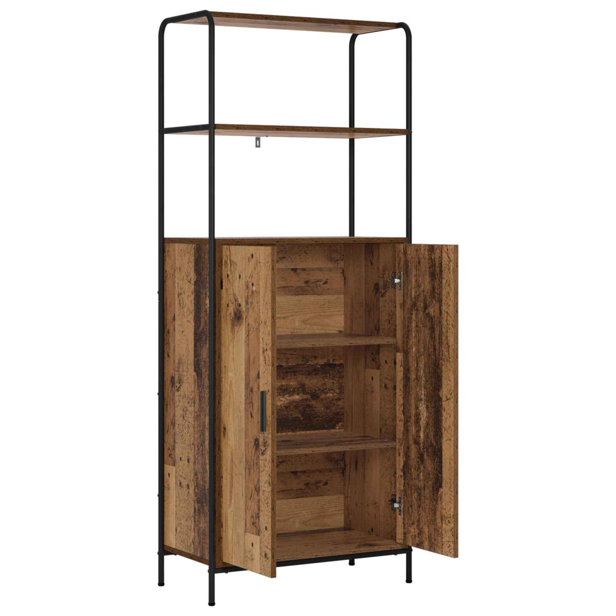 Highboard Old Wood 65 x 33 x 161 cm Engineered Wood