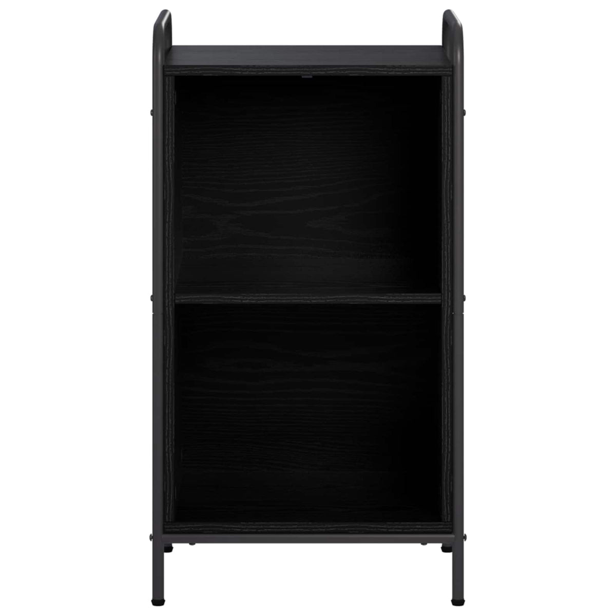 Book Cabinet 43 x 33 x 80 cm Engineered Wood Black Oak