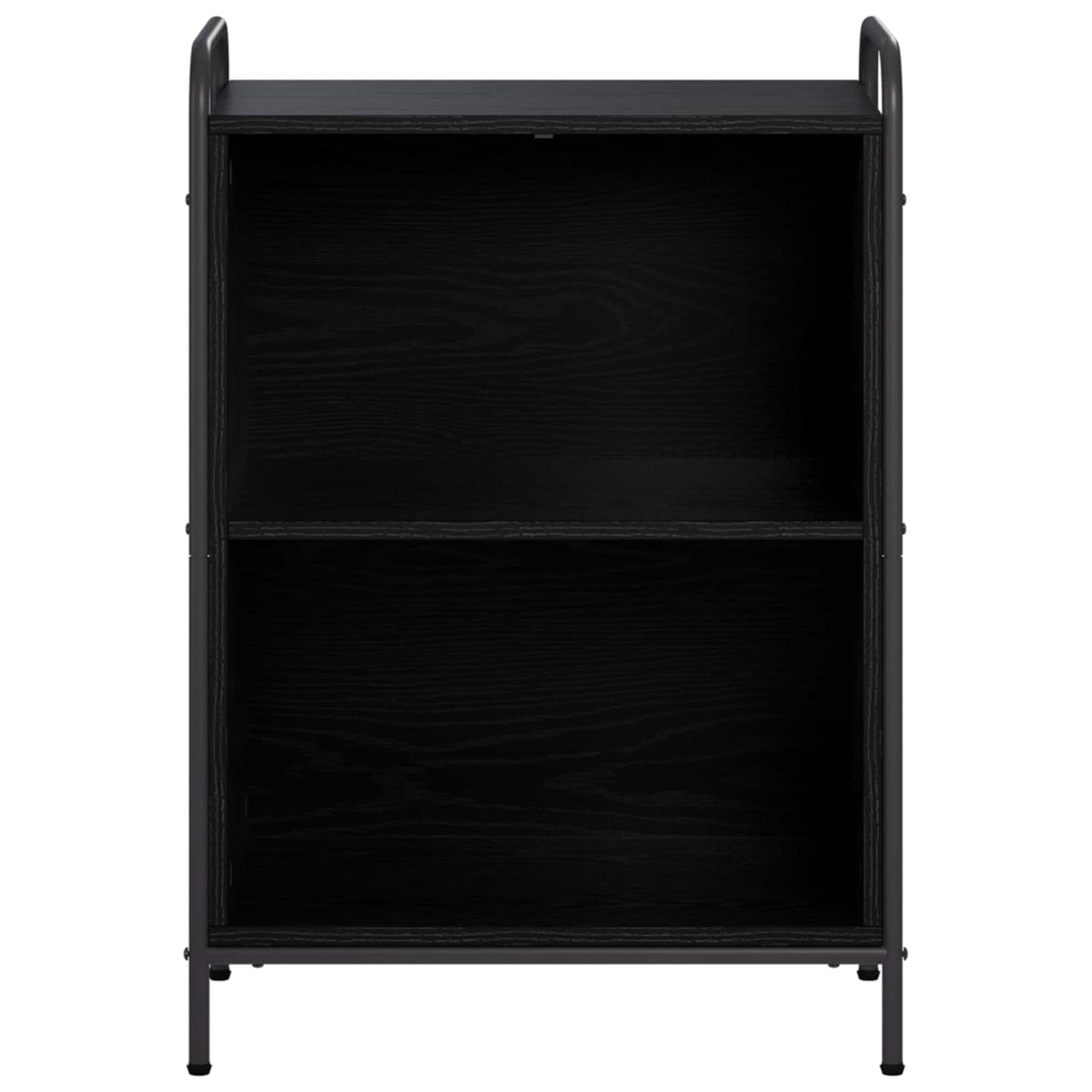Book Cabinet 55.5 x 33 x 80 cm Engineered Wood Black Oak