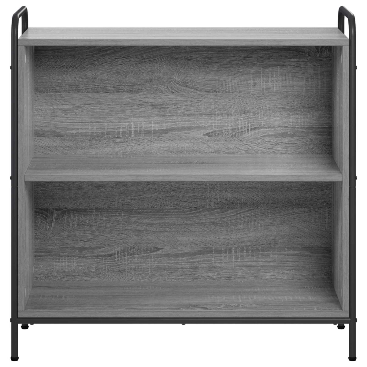 Book Cabinet 80 x 33 x 80 cm Engineered Wood Grey Sonoma