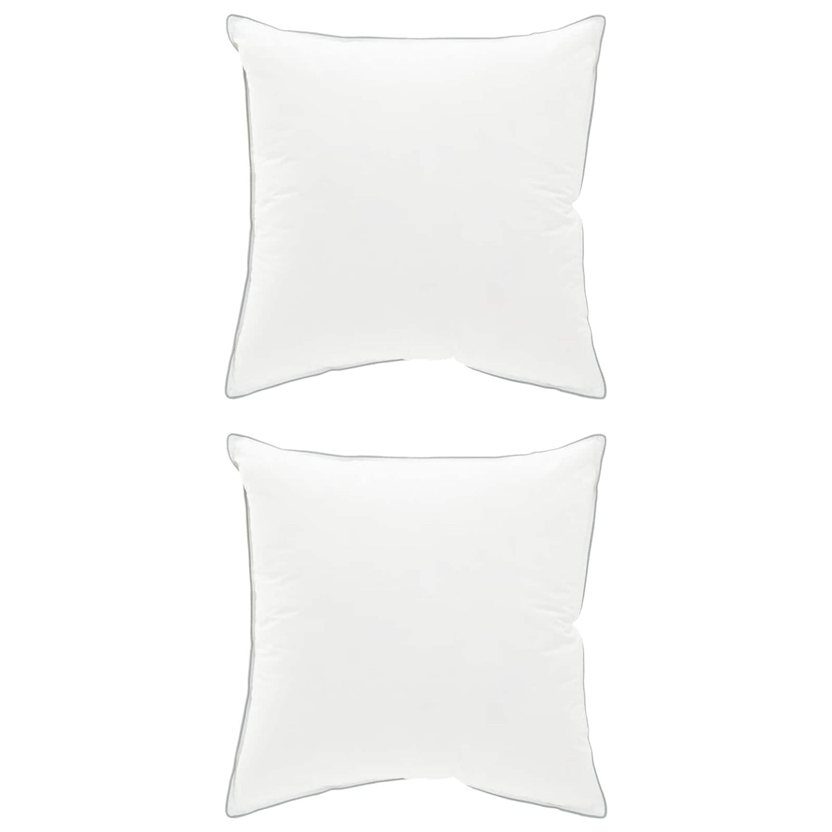 Pillow 2 pcs 50 x 50 cm Australian Wool White
