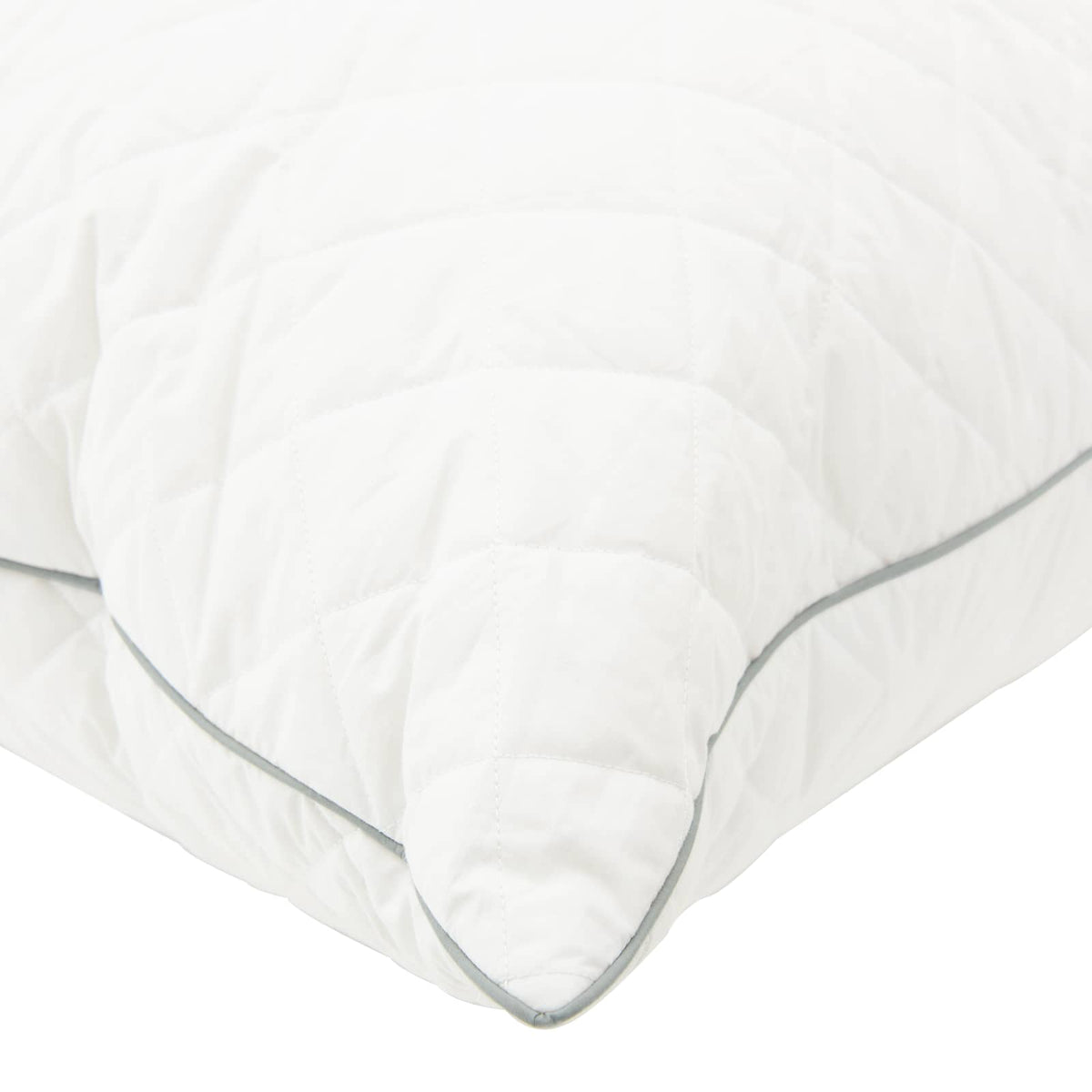 Pillow FULDA 2 pcs 80 x 80 cm 100% Goose Down & Feather White