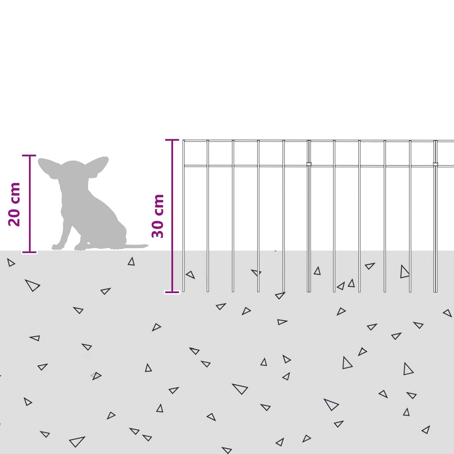 Garden Fence Panel 12 pcs Galvanised Steel Silver