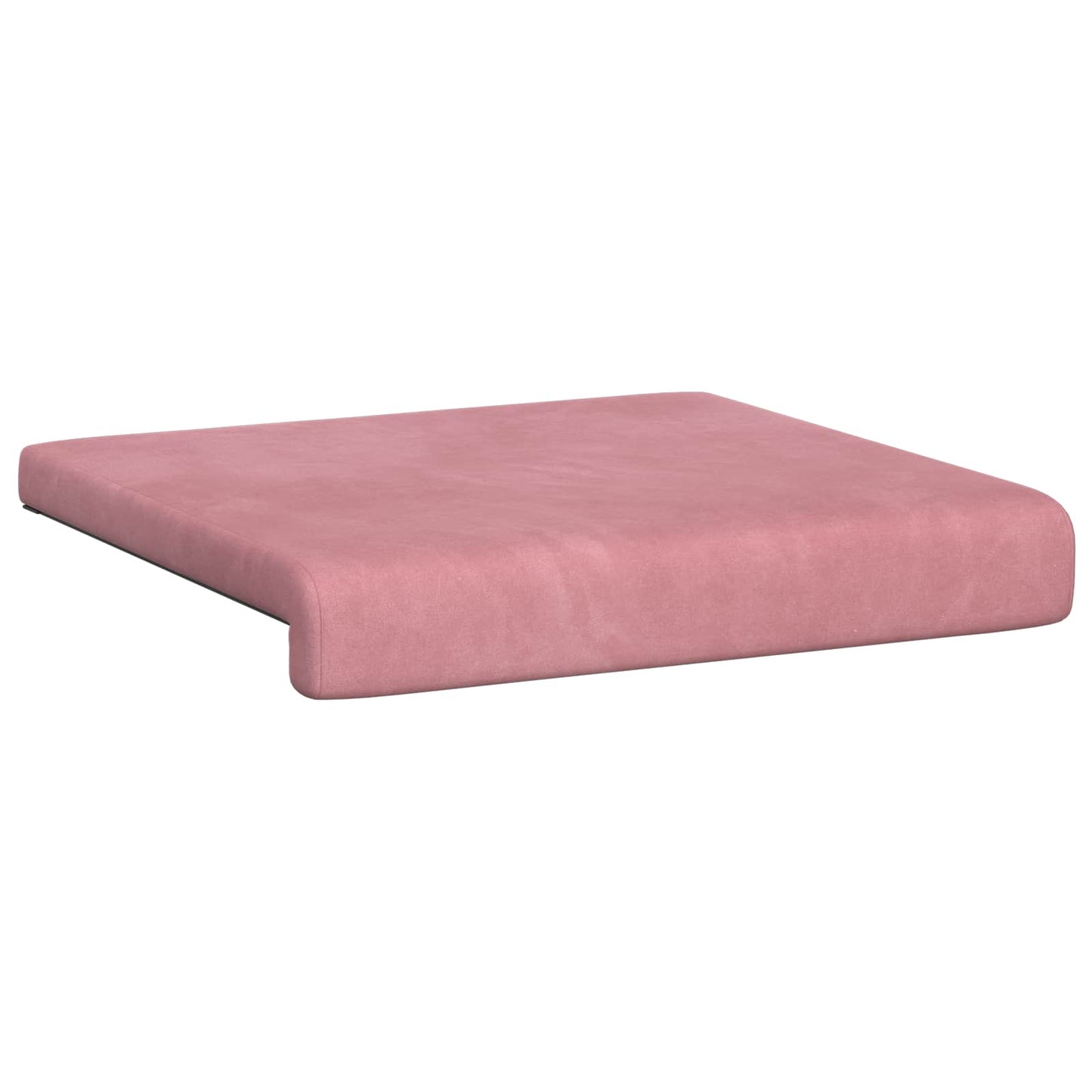Bench Cushion 2 pcs Velvet Pink Depth 35 cm