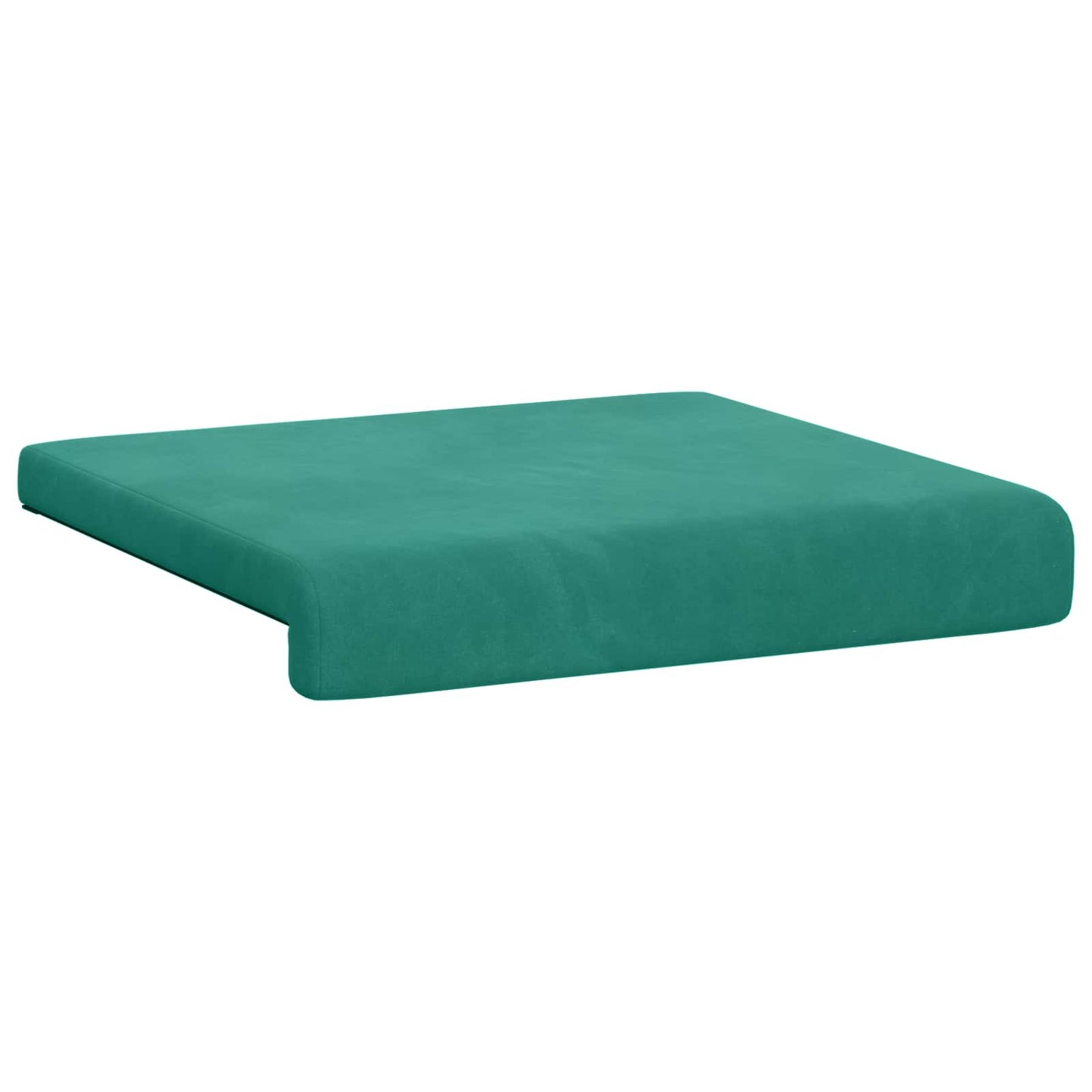 Bench Cushion 2 pcs Velvet Turquoise Depth 35 cm