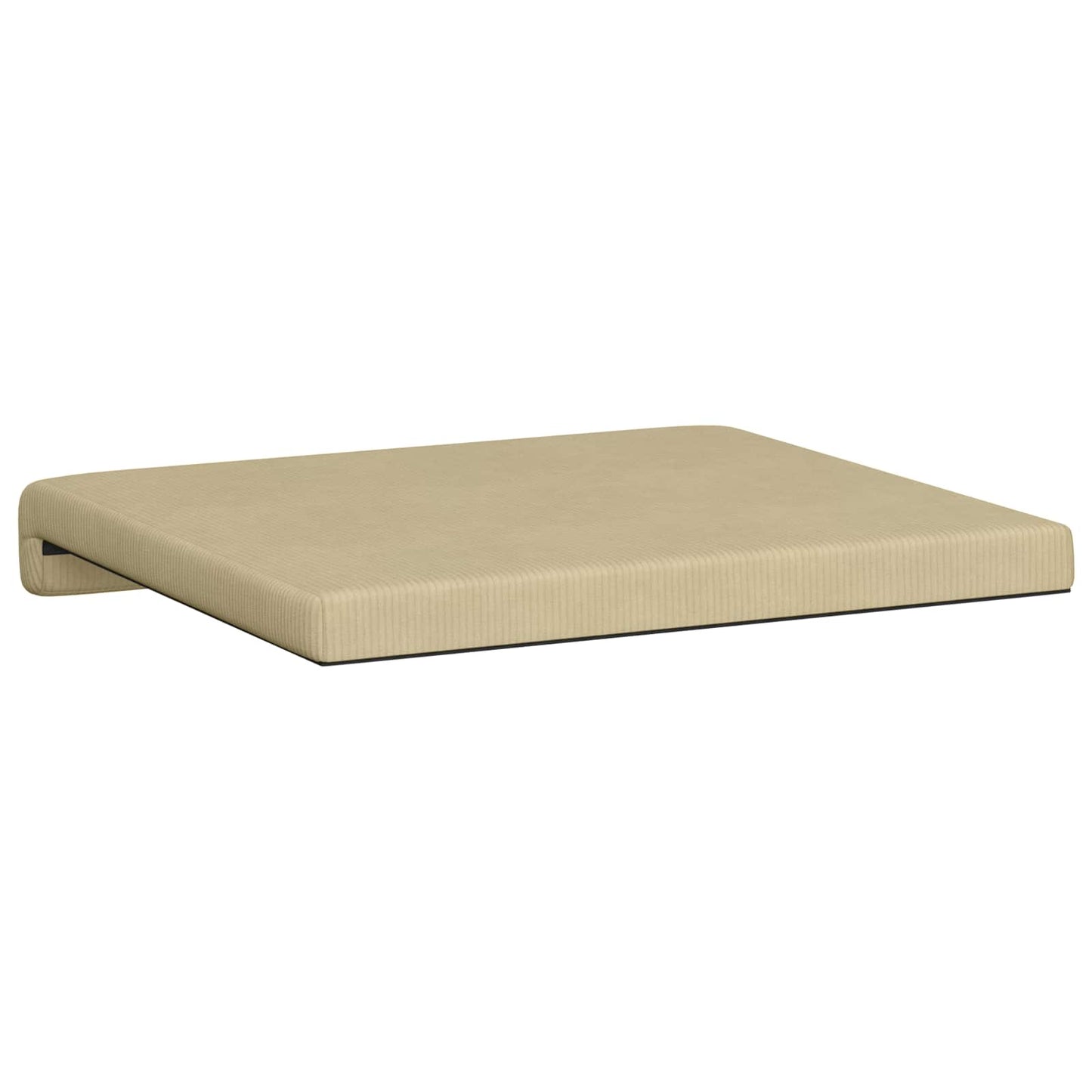 Bench Cushion 2 pcs Corduroy Grey Green Depth 35 cm