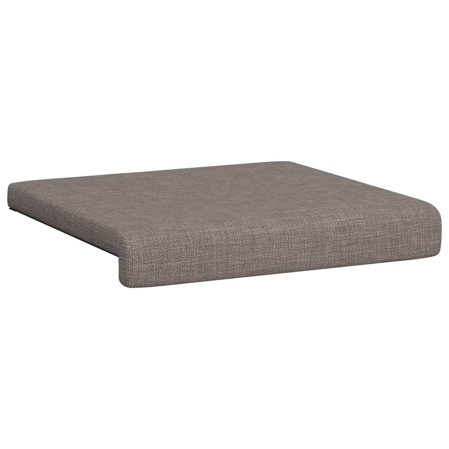 Bench Cushion 4 pcs Fabric Taupe Depth 35 cm
