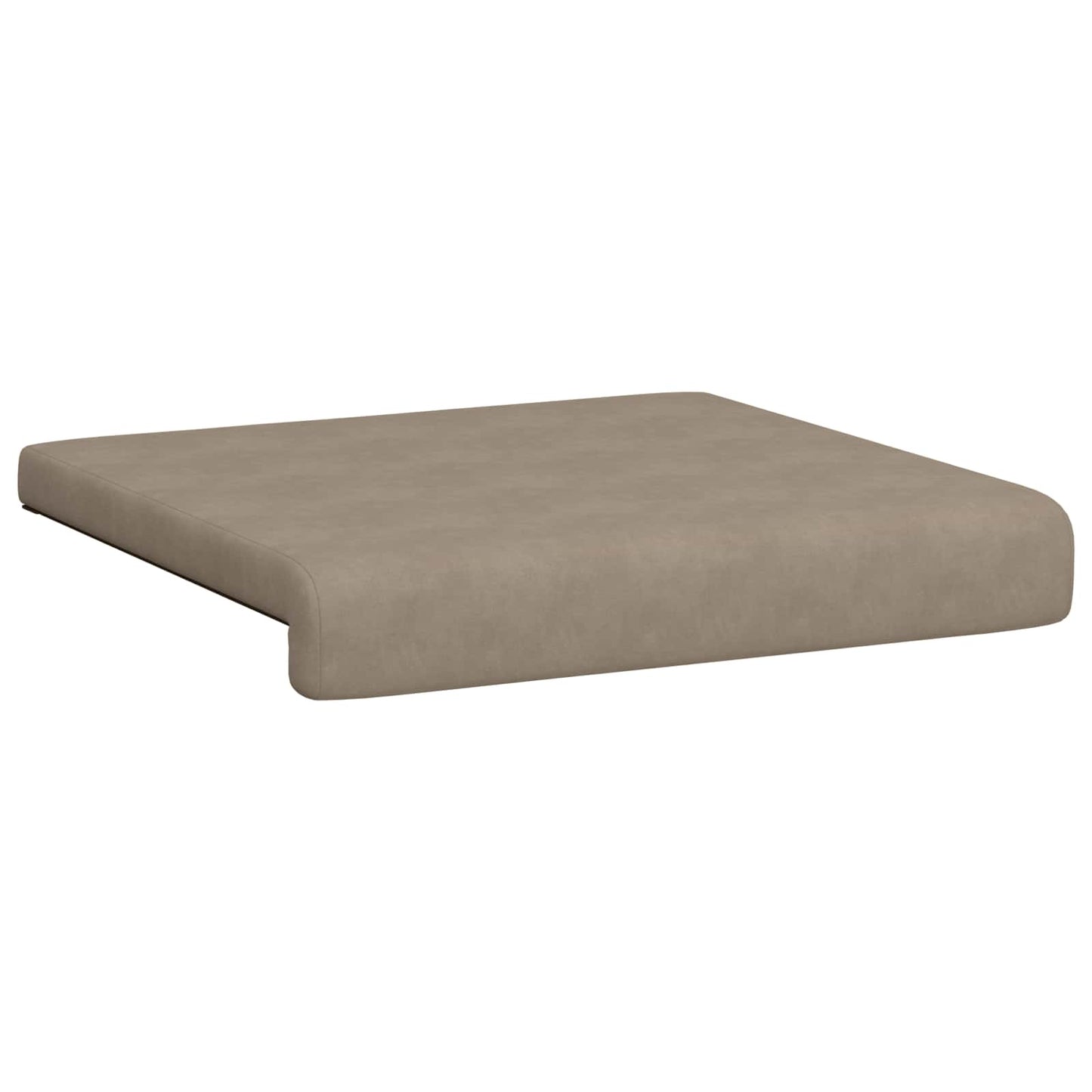 Bench Cushion 4 pcs Microfiber Taupe Depth 35 cm