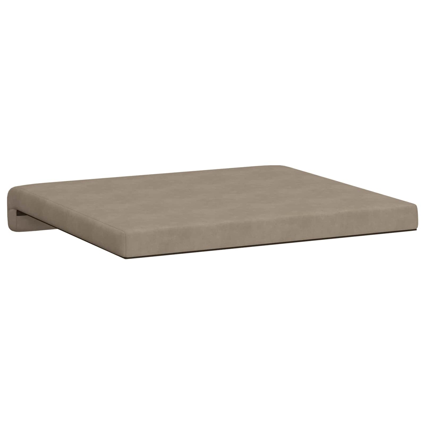 Bench Cushion 4 pcs Microfiber Taupe Depth 35 cm