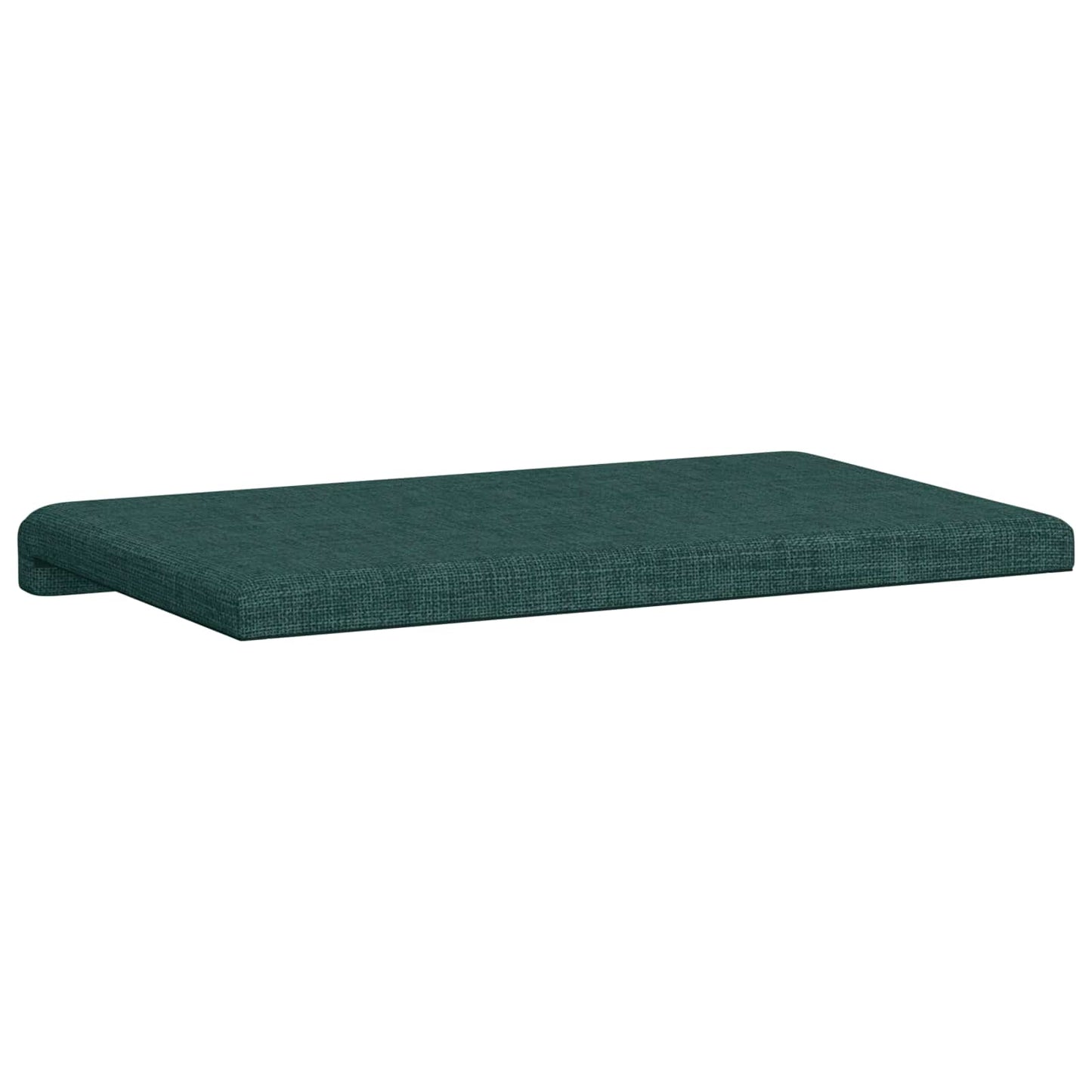 Bench Cushion Fabric Dark Green Depth 35 cm