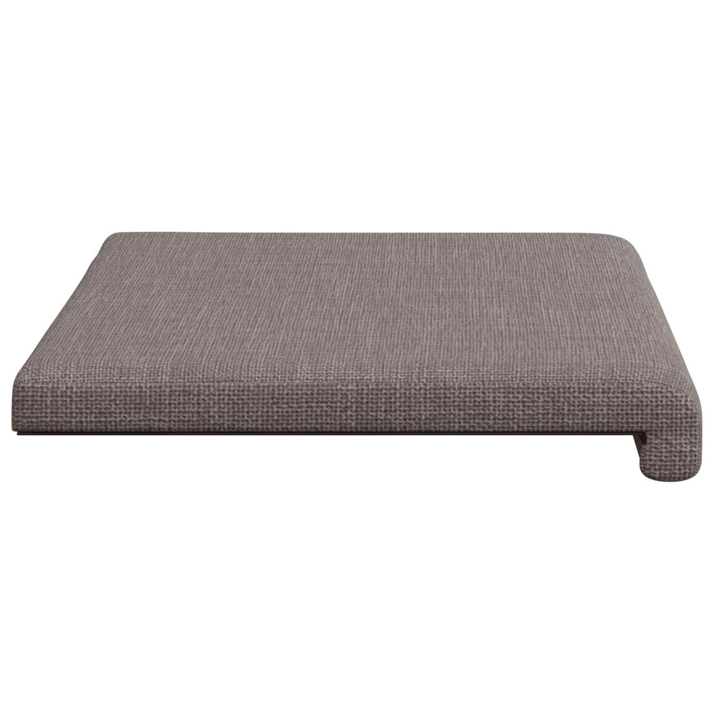 Bench Cushion Fabric Taupe Depth 35 cm