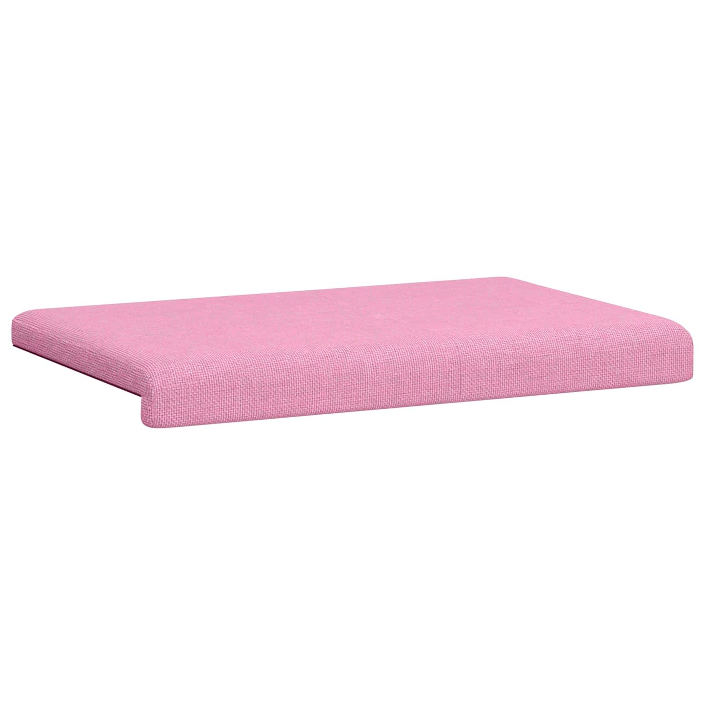 Bench Cushion Fabric Pink Depth 35 cm