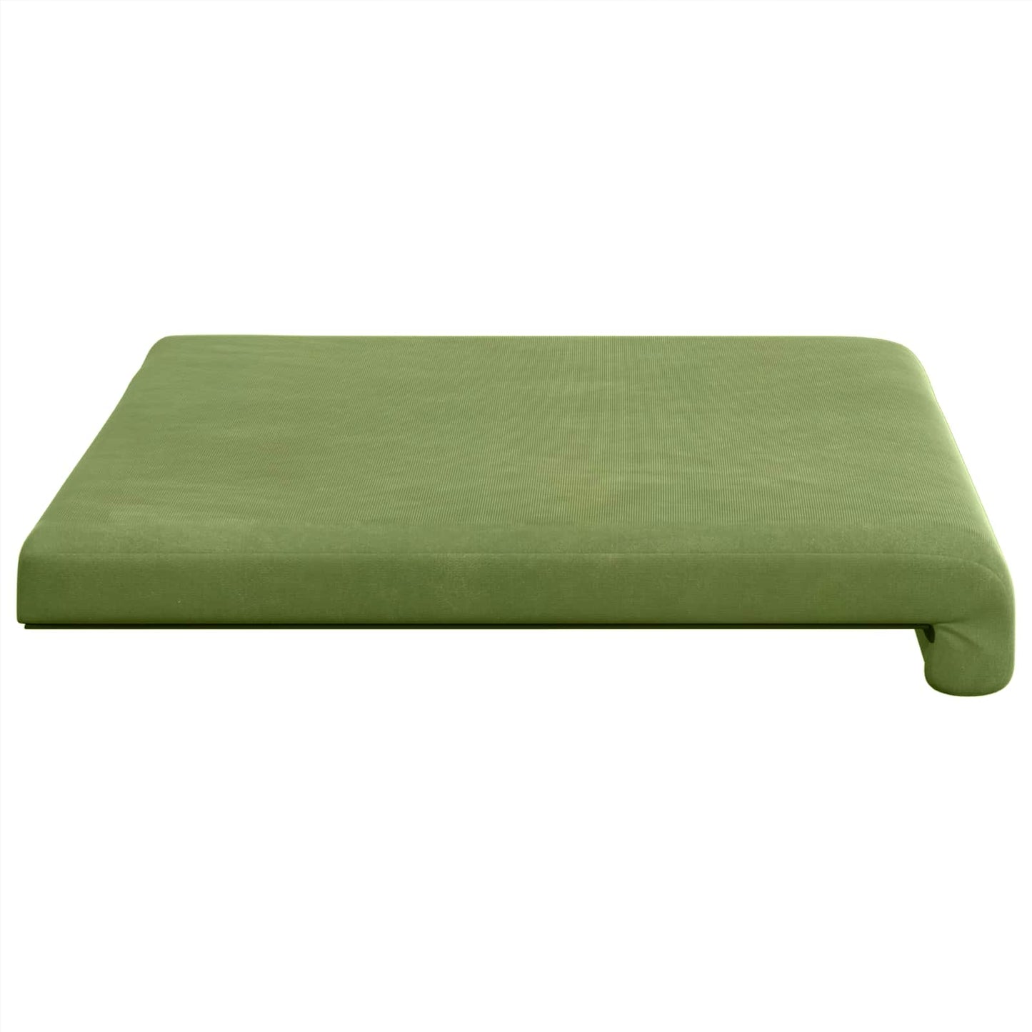 Bench Cushion Velvet Light Green Depth 35 cm