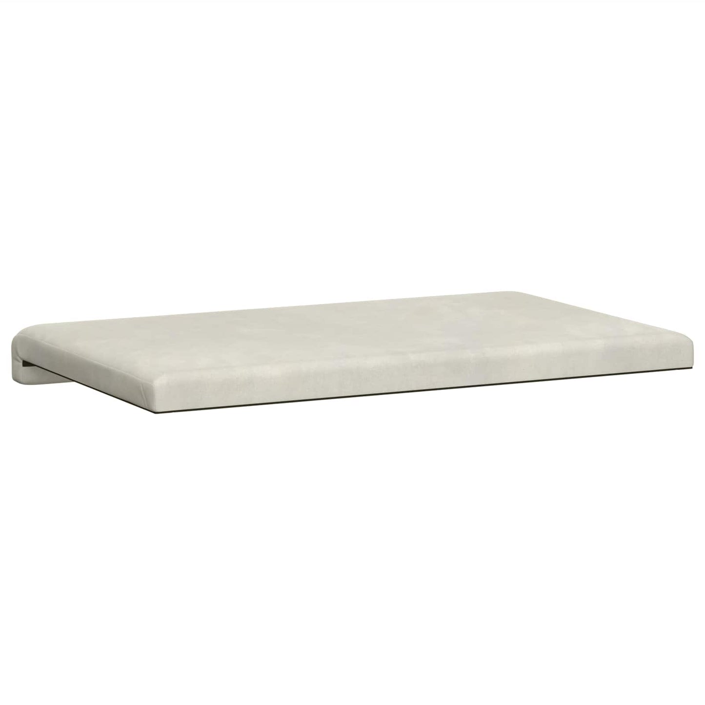 Bench Cushion Velvet Cream Depth 35 cm