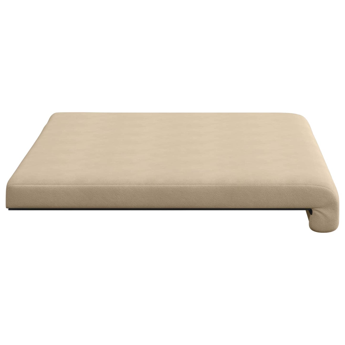 Bench Cushion Microfiber Cream Depth 35 cm