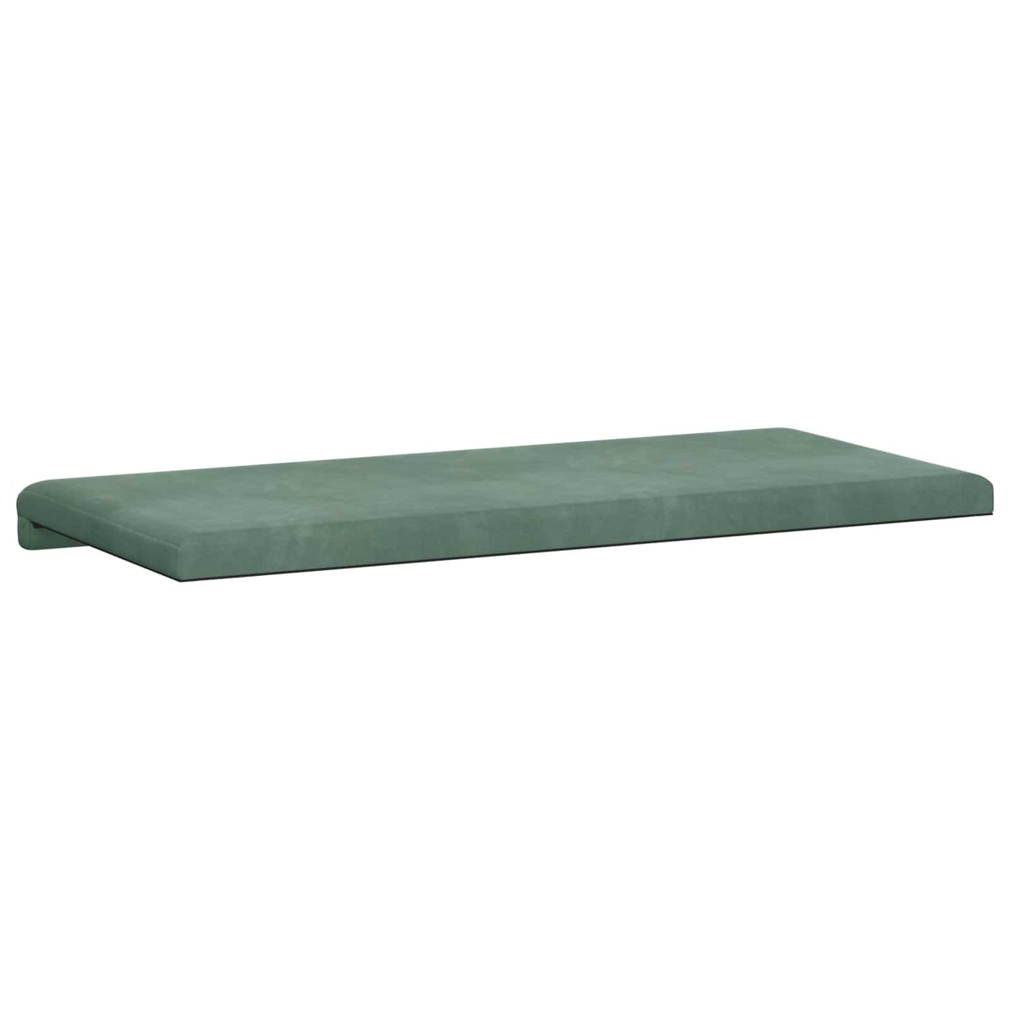 Bench Cushion Velvet Sea Green Depth 35 cm