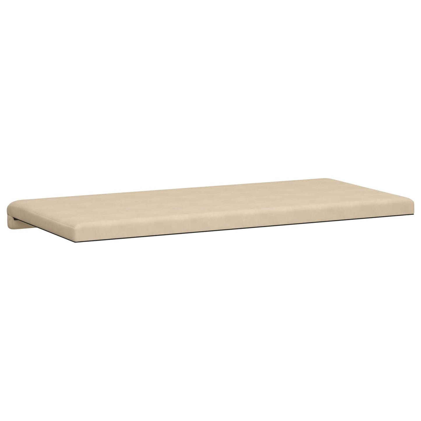 Bench Cushion Microfiber Cream Depth 35 cm