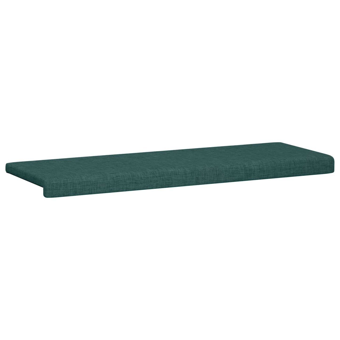 Bench Cushion Fabric Dark Green Depth 35 cm