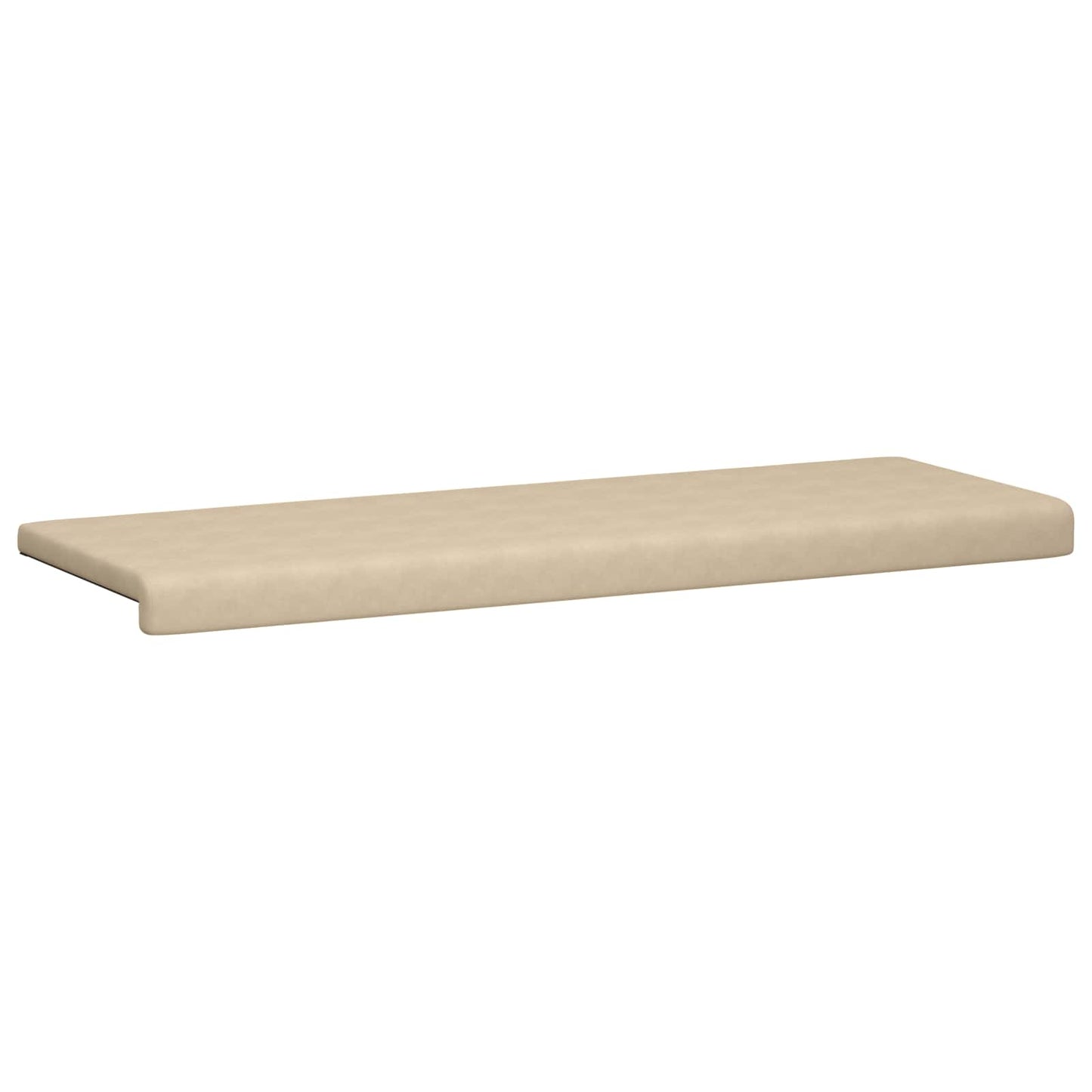 Bench Cushion Microfiber Cream Depth 35 cm
