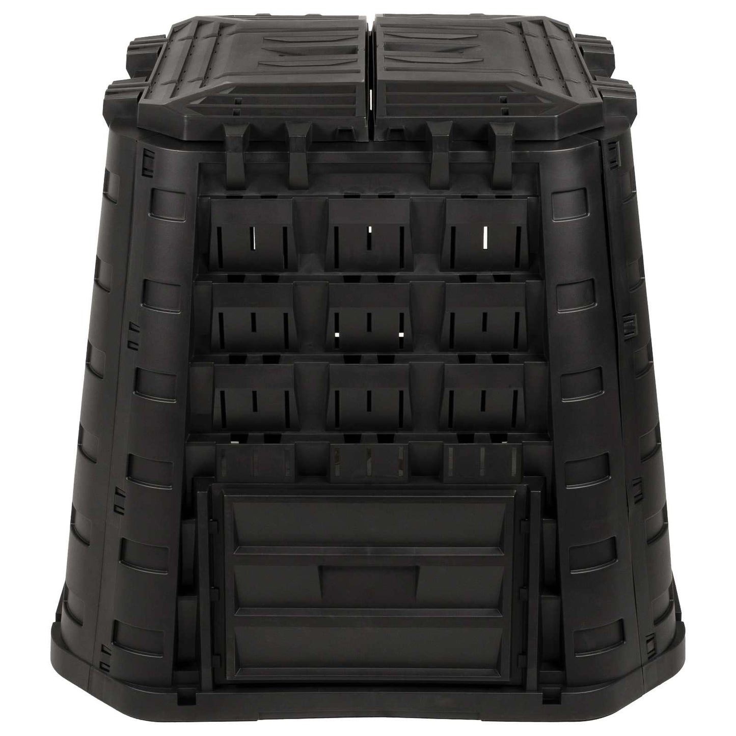 Garden Composter Black 91 x 91 x 83 cm 100% PP
