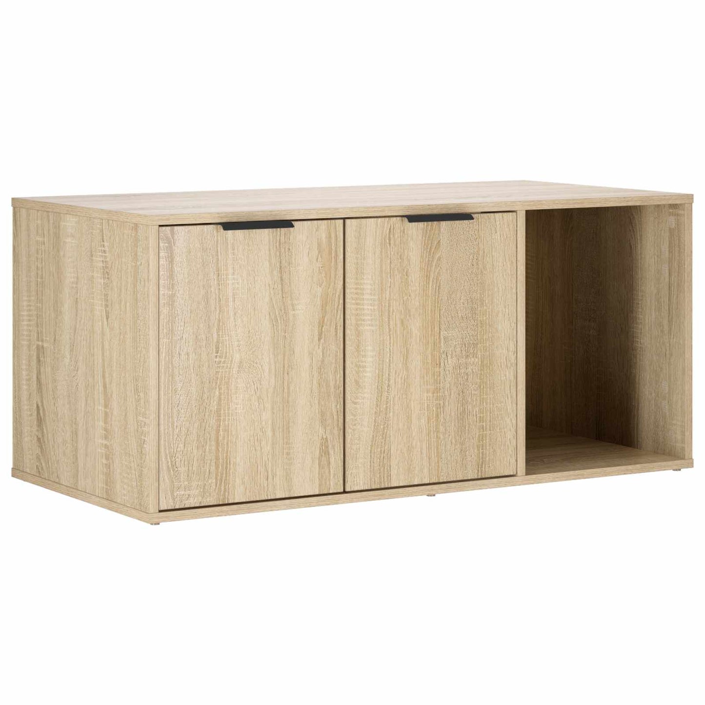 Cat Crate Furniture Sonoma Oak 100 x 49 x 45 cm Engineered Wood