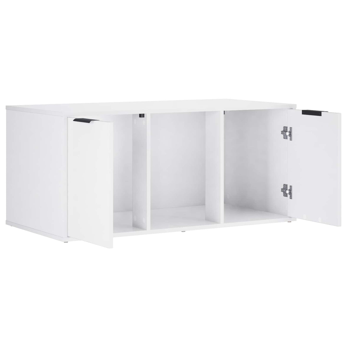 Cat Crate Furniture White 100 x 49 x 45 cm Engineered Wood