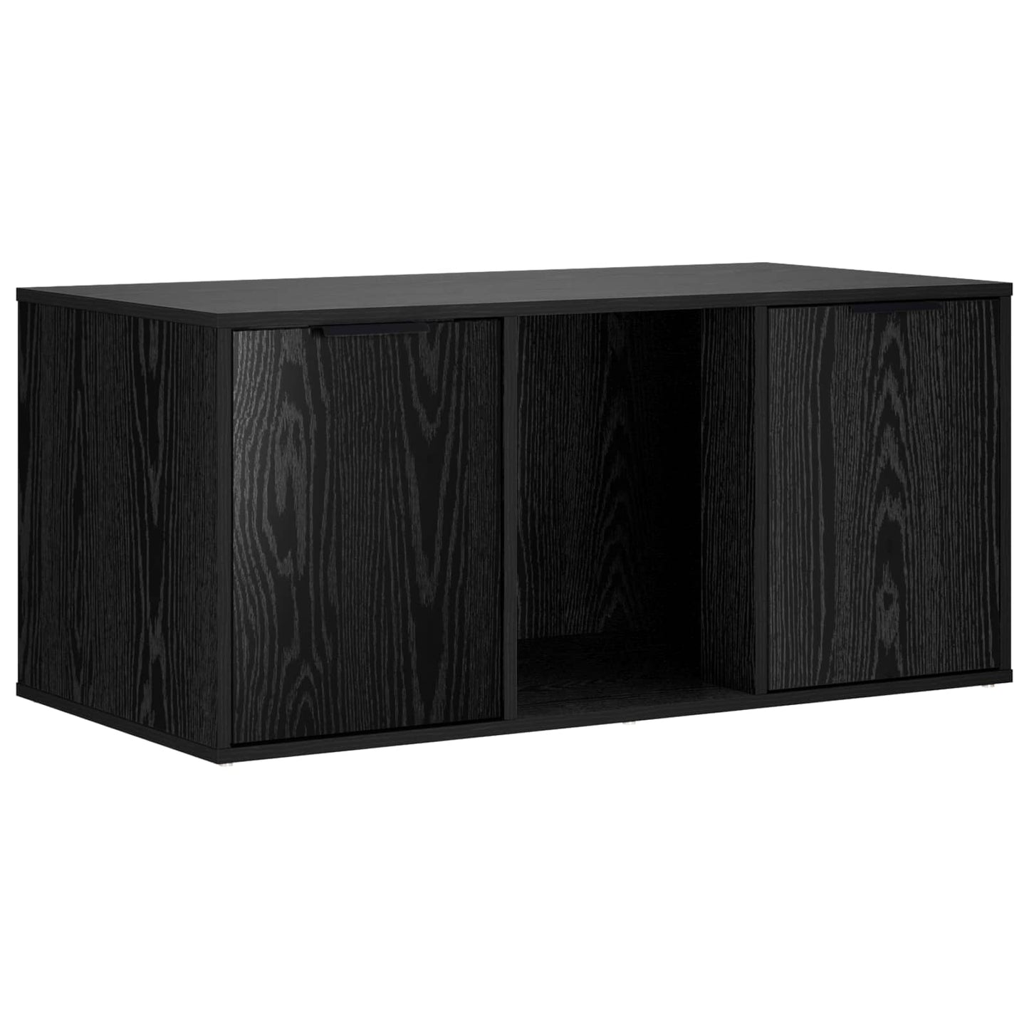 Cat Crate Furniture Black Oak 100 x 49 x 45 cm Engineered Wood