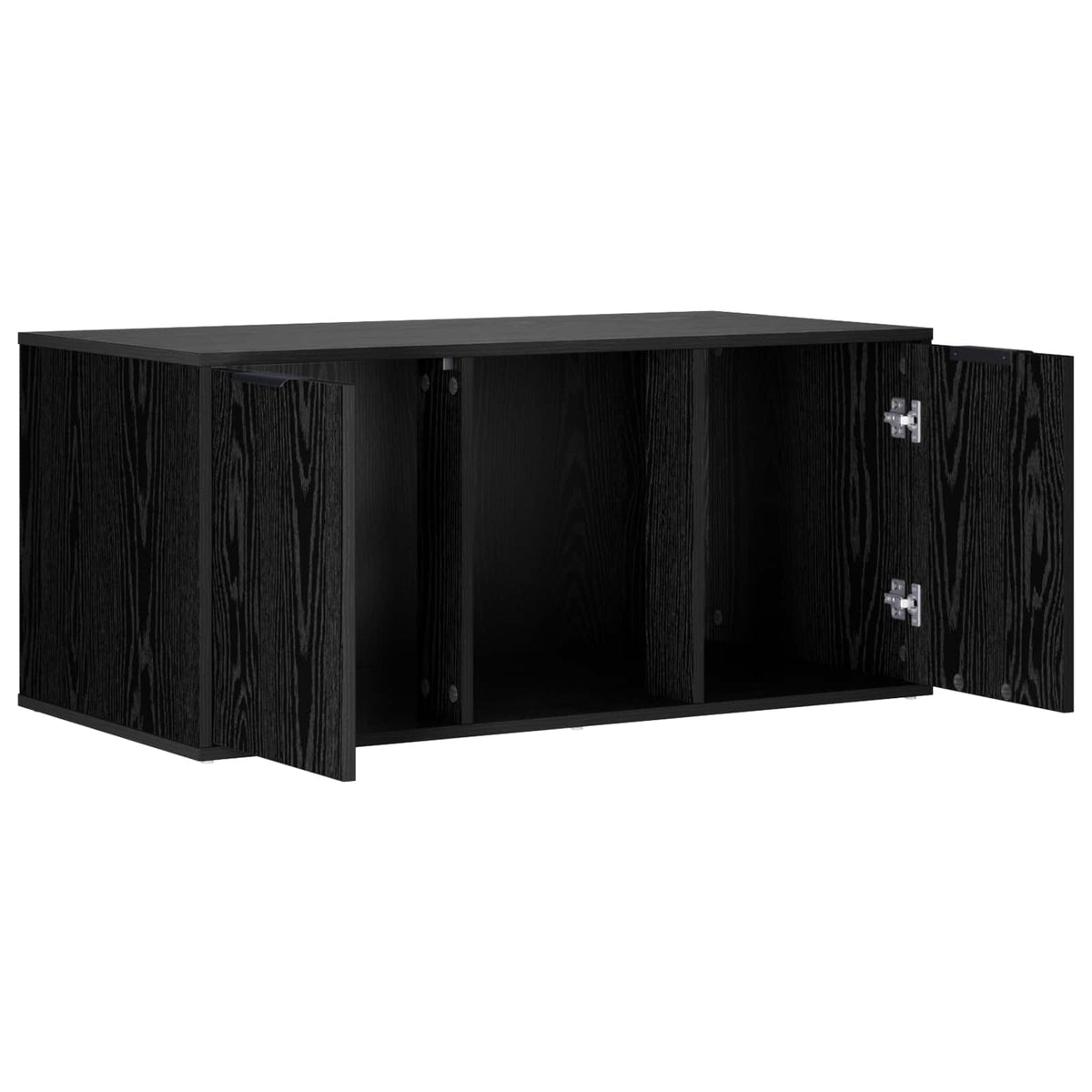 Cat Crate Furniture Black Oak 100 x 49 x 45 cm Engineered Wood