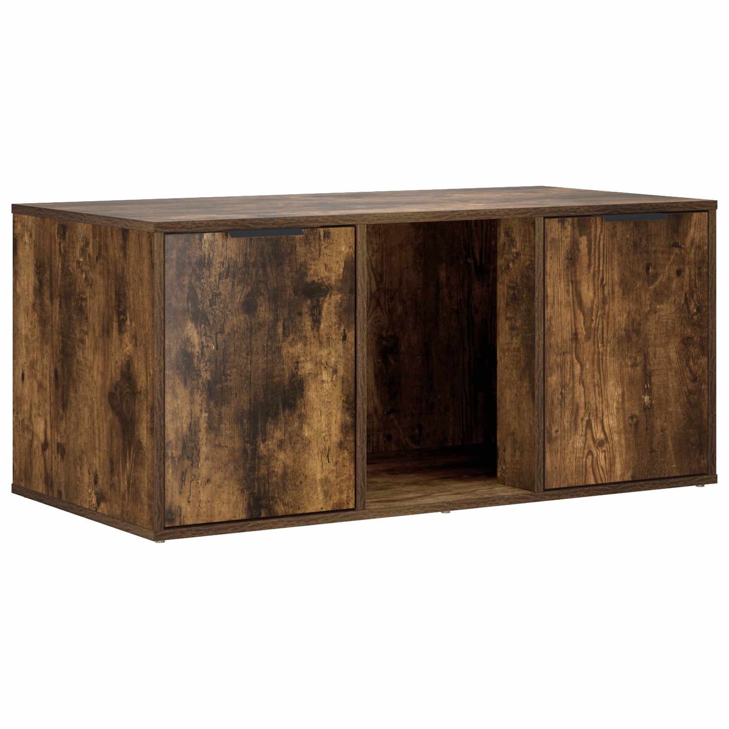 Cat Crate Furniture Smoked Oak 100 x 49 x 45 cm Engineered Wood