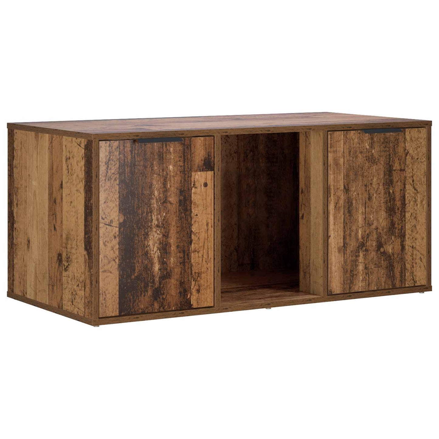 Cat Crate Furniture Old Wood 100 x 49 x 45 cm Engineered Wood