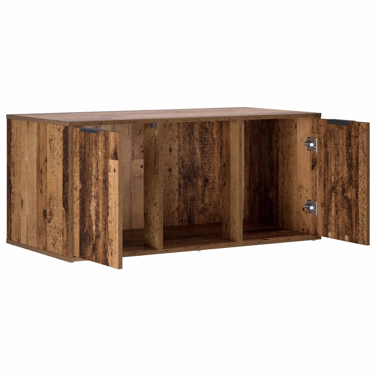 Cat Crate Furniture Old Wood 100 x 49 x 45 cm Engineered Wood