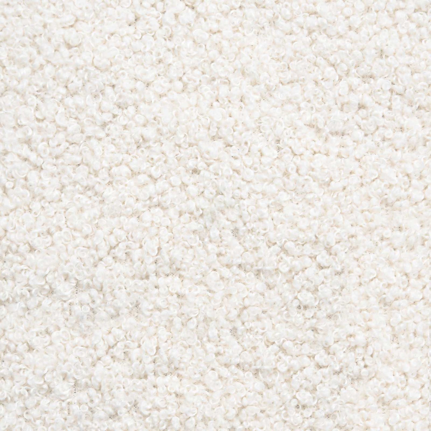 XL Armchair White Bouclé