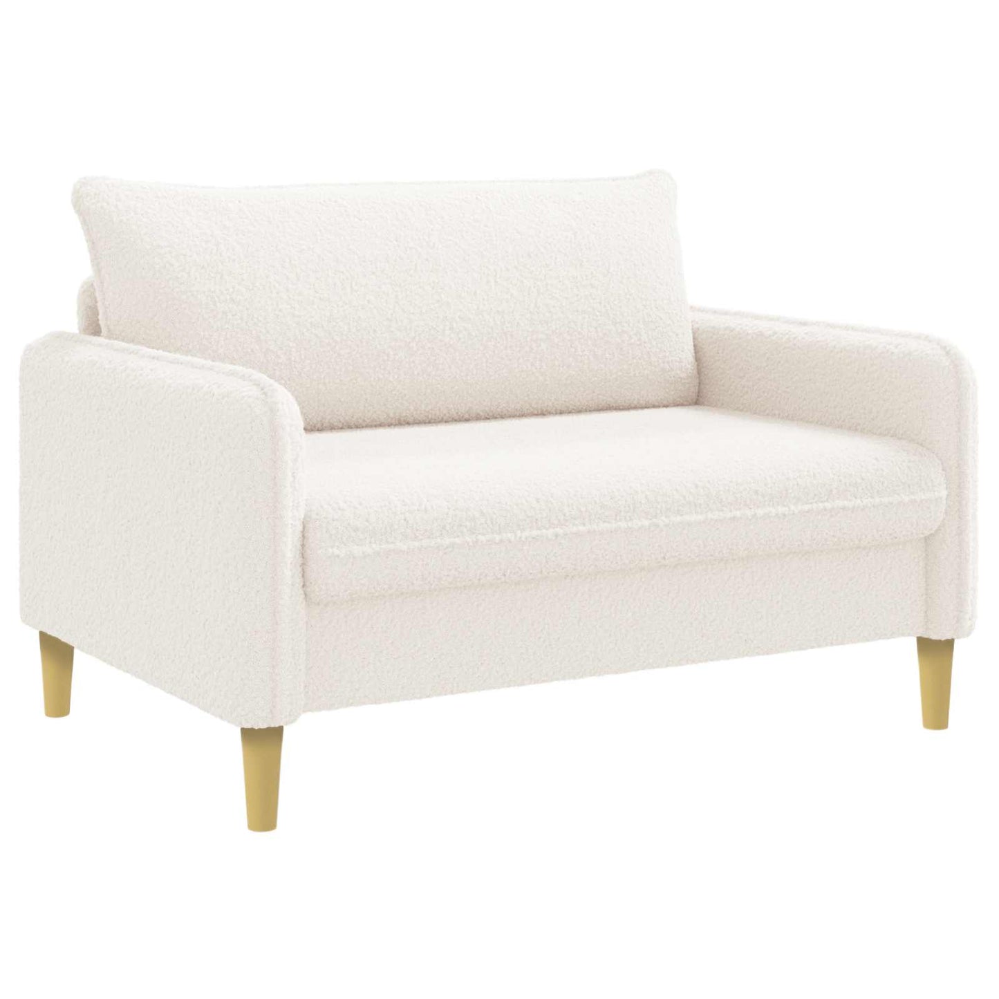 XXL Armchair Cream Bouclé